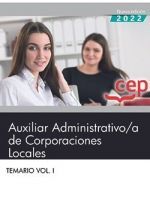 TEMARIO 1 AUXILIAR ADMINISTRATIVO  CORPORACIONES LOCALES 2022