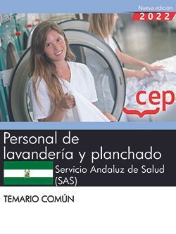 PERSONAL DE LAVANDERÍA Y PLANCHADO SERVICIO ANDALUZ DE SALUD  TEMARIO COM