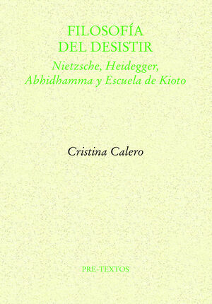 FILOSOFÍA DEL DESISTIR