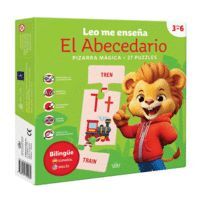 LEO ME ENSEÑA EL ABECEDARIO (PIZARRA MAGICA+27 PUZZLES+POSTER)