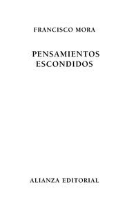 PENSAMIENTOS ESCONDIDOS