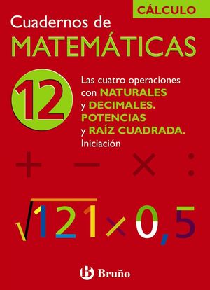 CUADERNO MATEMATICAS 12