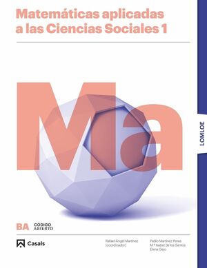 MATEMÁTICAS 1ºBCHTO APLICADAS CIENCIAS SOCIALES (2022) CODIGO ABIERTO