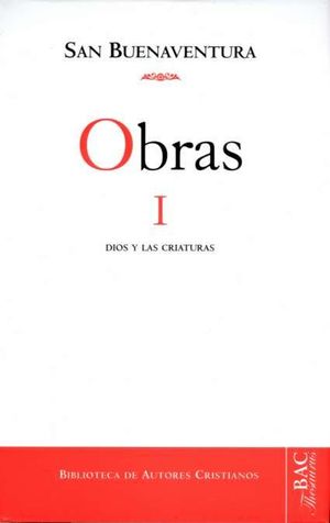 OBRAS I (DIOS Y LAS CRIATURAS)