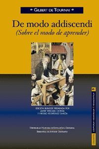 DE MODO ADDISCENDI (SOBRE EL MODO DE APRENDER) (BILINGUE)