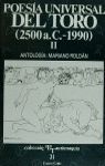 POESIA UNIVERSAL DEL TORO VOL.2 (2500 A.C.-1990) ANTOLOGIA