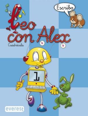 LEO CON ALEX 1 ESCRIBO CUADRICULA 2004