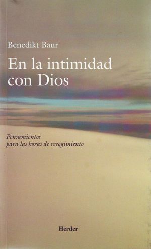 EN LA INTIMIDAD CON DIOS