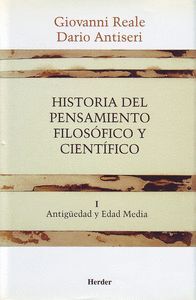 HISTORIA DEL PENSAMIENTO FILOSOFICO Y CIENTIFICO VOL.1