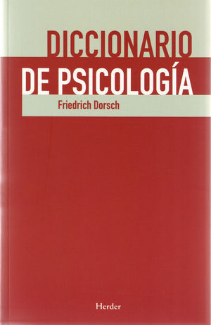 DICCIONARIO DE PSICOLOGIA