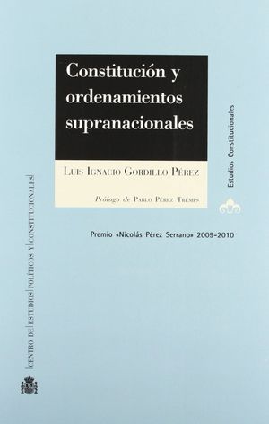 CONSTITUCIONES Y ORDENAMIENTOS SUPRANACIONALES