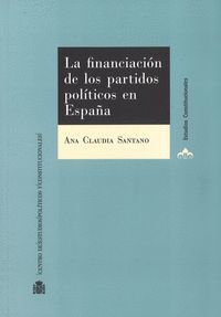 LA FINANCIACION DE LOS PARTIDOS POLITICOS EN ESPAÑA