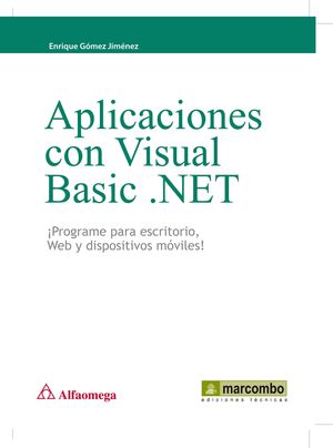 APLICACIONES CON VISUAL BASIC .NET