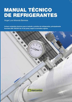 MANUAL TÉCNICO DE REFRIGERANTES