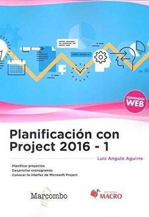 PLANIFICACIÓN CON PROJECT 2016-1