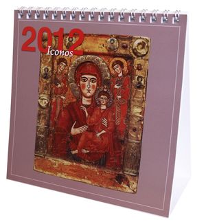 CALENDARIO DE MESA ICONOS 2012