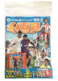 BLISTER PACK ALBUM Y 8 SOBRES LIGA ESTE 2020-2021