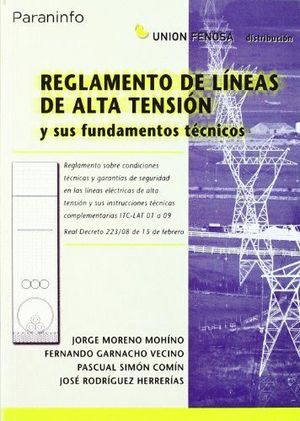 REGLAMENTO LINEAS ALTA TENSION Y SUS FUNDAM TECNICOS