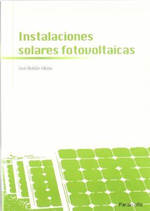 INSTALACIONES SOLARES FOTOVOLTAICAS