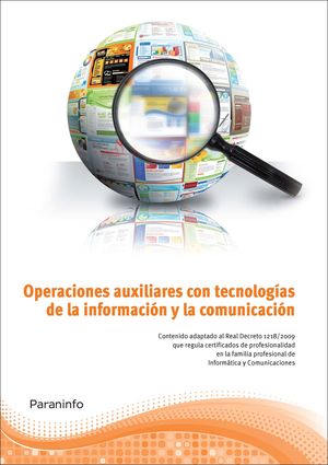 OPERACIONES AUXILIARES CON TECNOLOGÍAS DE LA INFORMACIÓN Y LA COMUNICACIÓN