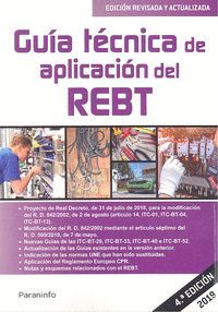 GUIA TECNICA DE APLICACION DEL REBT 4ªED 2019