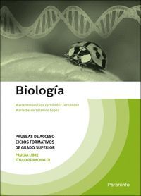 BIOLOGÍA PRUEBA ACCESO CICLOS FORMATIVOS DE GRADO SUPERIOR