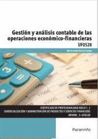 GESTION Y ANALISIS CONTABLE OPERACIONES ECONOMICAS-FINANCIERAS