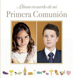 ALBUM RECUERDO DE MI PRIMERA COMUNION (MARCO DE FOTOS DE PORTADA)
