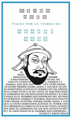 VIAJES EN LA TIERRA DE KUBLAI KAHN