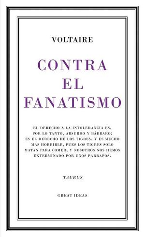 CONTRA EL FANATISMO (GREAT IDEAS 39)
