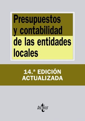 PRESUPUESTOS Y CONTABILIDAD DE LAS ENTIDADES LOCALES 14ªED.2015