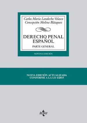 DERECHO PENAL ESPAÑOL PARTE GENERAL (2015)