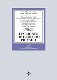 LECCIONES DE DERECHO PRIVADO TOMO I (VOLUMEN 2)