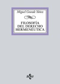 FILOSOFÍA DEL DERECHO HERMENÉUTICA