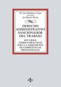 DERECHO ADMINISTRATIVO SANCIONADOR DEL TRABAJO