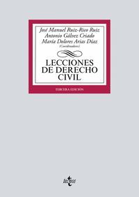LECCIONES DE DERECHO CIVIL (2021) 3ªEDICION
