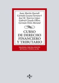 CURSO DE DERECHO FINANCIERO Y TRIBUTARIO 33 EDIC.