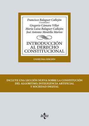 INTRODUCCIÓN AL DERECHO CONSTITUCIONAL (2022) 11ª EDIC.