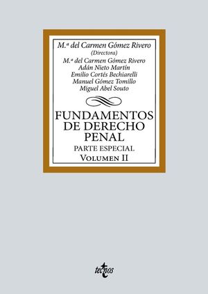 FUNDAMENTOS DERECHO PENAL VOL.II PARTE ESPECIAL