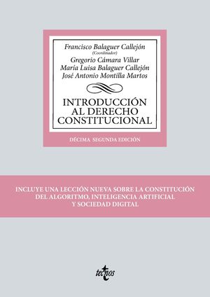 INTRODUCCIÓN AL DERECHO CONSTITUCIONAL (12º ED. 2023)