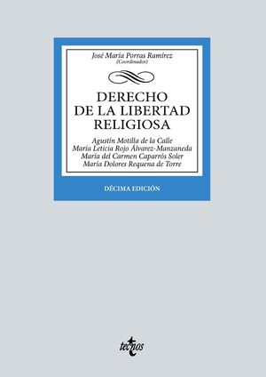 DERECHO DE LA LIBERTAD RELIGIOSA (10ª ED. 2023)