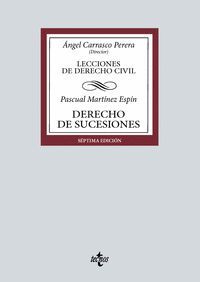 LECCIONES DERECHO CIVIL, DERECHO DE SUCESIONES (7ºED. 2023)