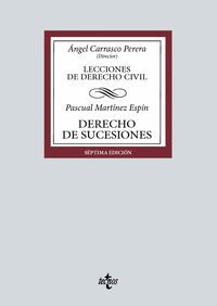 LECCIONES DERECHO CIVIL, DERECHO DE SUCESIONES (7ºED. 2023)
