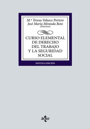 CURSO ELEMENTAL DE DERECHO DEL TRABAJO Y LA SEGURIDAD SOCIAL (9ºED. 2023)