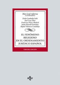 EL FENÓMENO RELIGIOSO EN EL ORDENAMIENTO JURÍDICO ESPAÑOL (3ºED.2023)