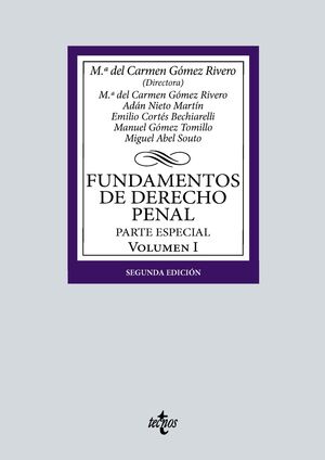 FUNDAMENTOS DE DERECHO PENAL VOL.1 PARTE ESPECIAL (2ª ED. 2023)