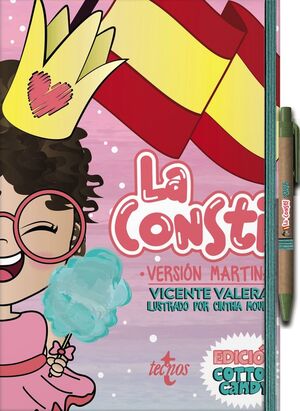 LA CONSTI VERSION MARTINA. EDICION COTTON CANDY 2024 +BOLIGRAFO