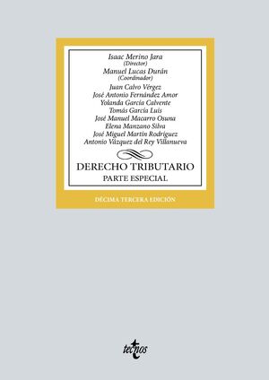 DERECHO TRIBUTARIO PARTE ESPECIAL (2024) 13ªED.
