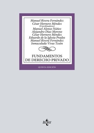 FUNDAMENTOS DE DERECHO PRIVADO (2024 5ªED.)
