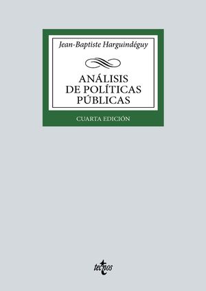 ANALISIS DE POLITICAS PUBLICAS (2024) 4ªED.